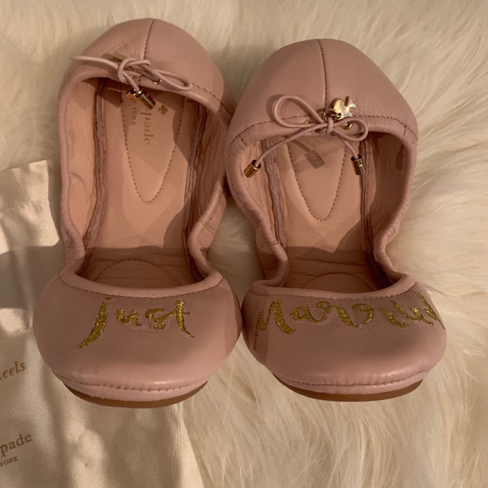 New without box Kate spade just married flats